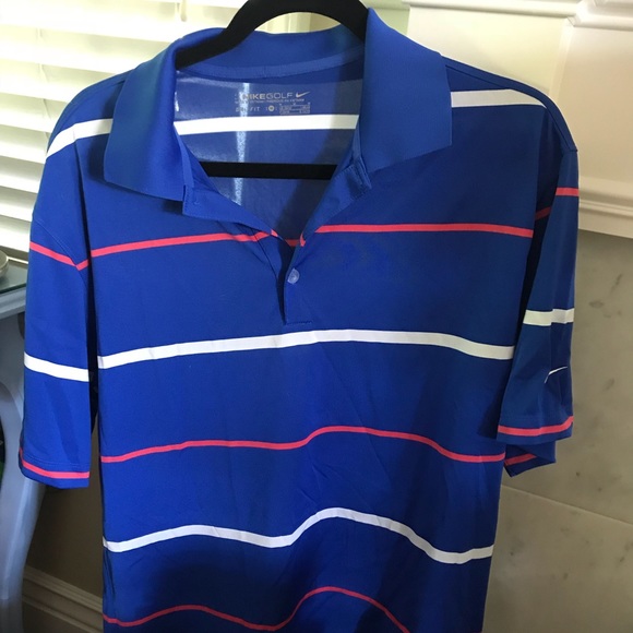 Nike | Shirts | Mens Nike Golf Blue 
